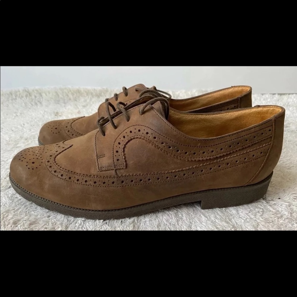 Barbour Westoe Brogue Men’s Size 8 Suede Leather